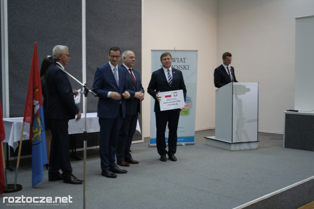 Premier Mateusz Morawiecki w Zamościu