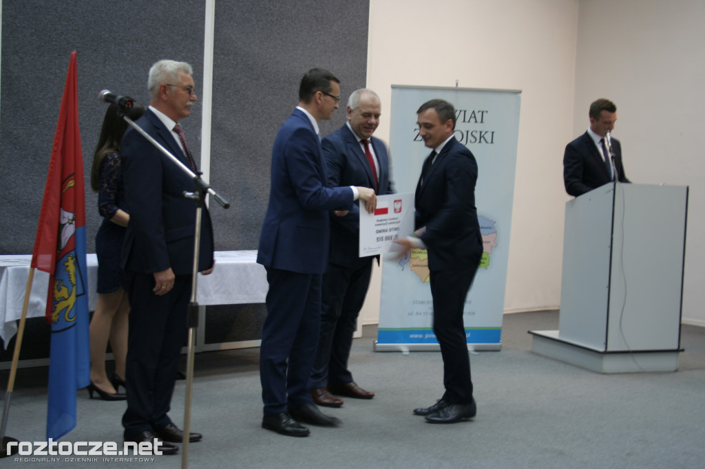 Premier Mateusz Morawiecki w Zamościu