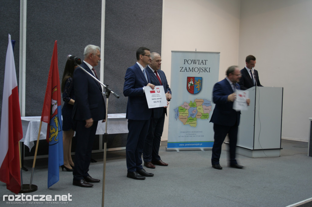 Premier Mateusz Morawiecki w Zamościu