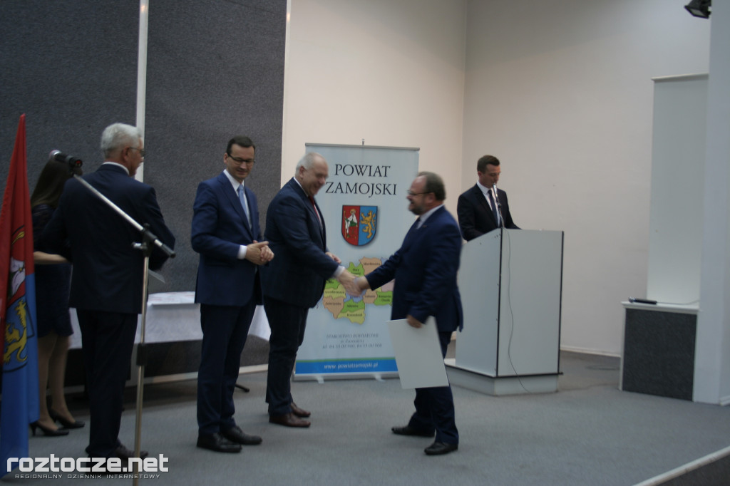 Premier Mateusz Morawiecki w Zamościu