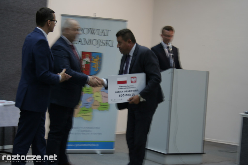 Premier Mateusz Morawiecki w Zamościu