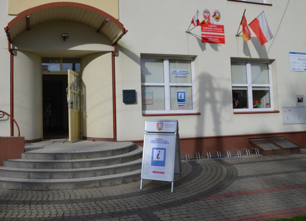 Stacje rowerowe i Punkt Informacji Turystycznej w Gminie Zamość