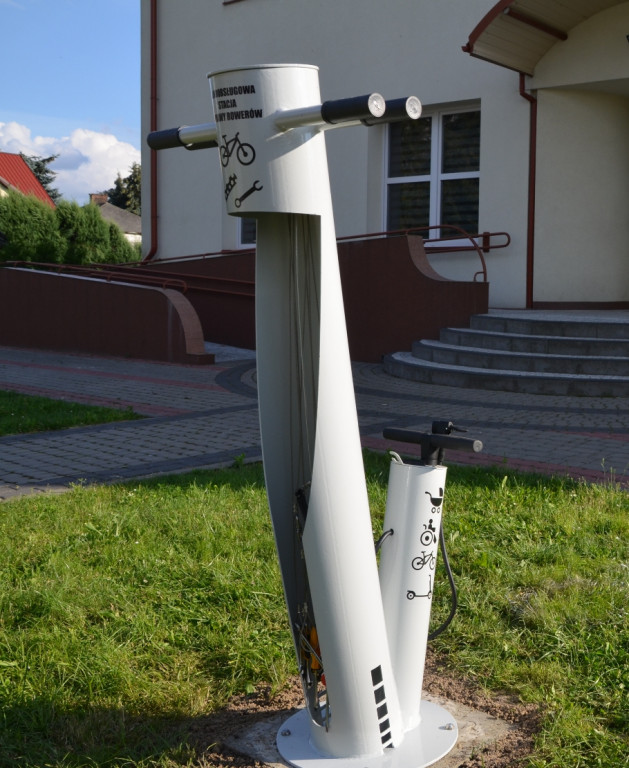 Stacje rowerowe i Punkt Informacji Turystycznej w Gminie Zamość
