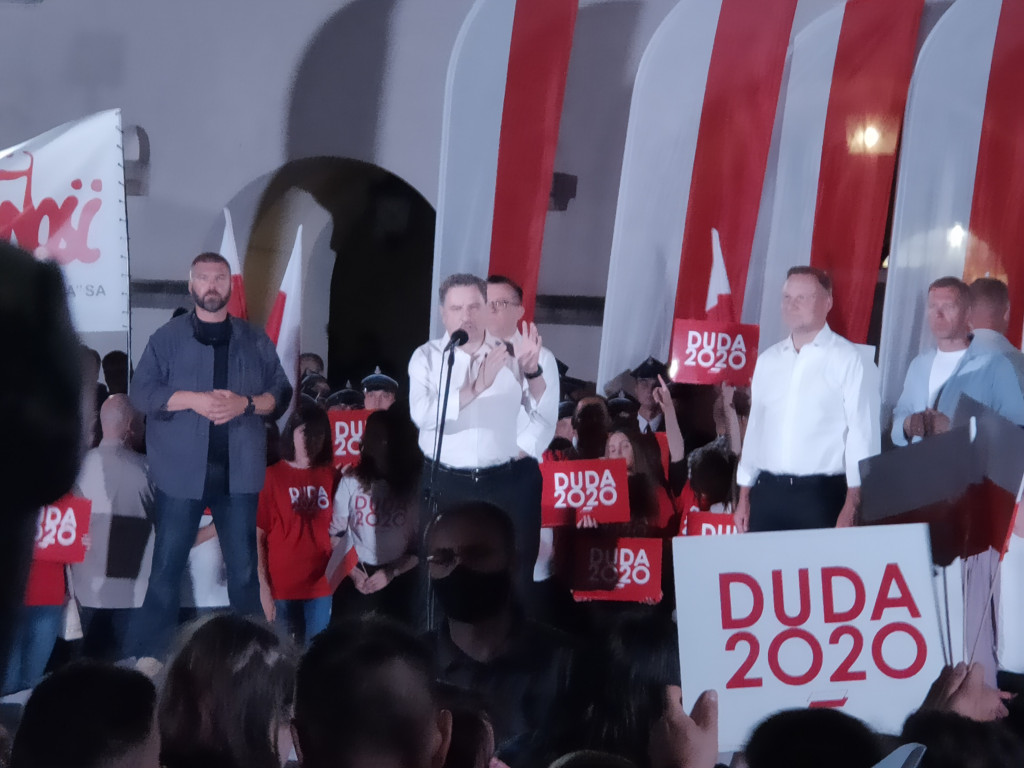 Burzliwy koniec kampanii w Zamościu! Andrzej Duda! Rafał Trzaskowski!