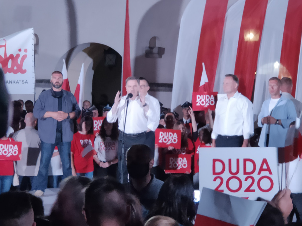 Burzliwy koniec kampanii w Zamościu! Andrzej Duda! Rafał Trzaskowski!