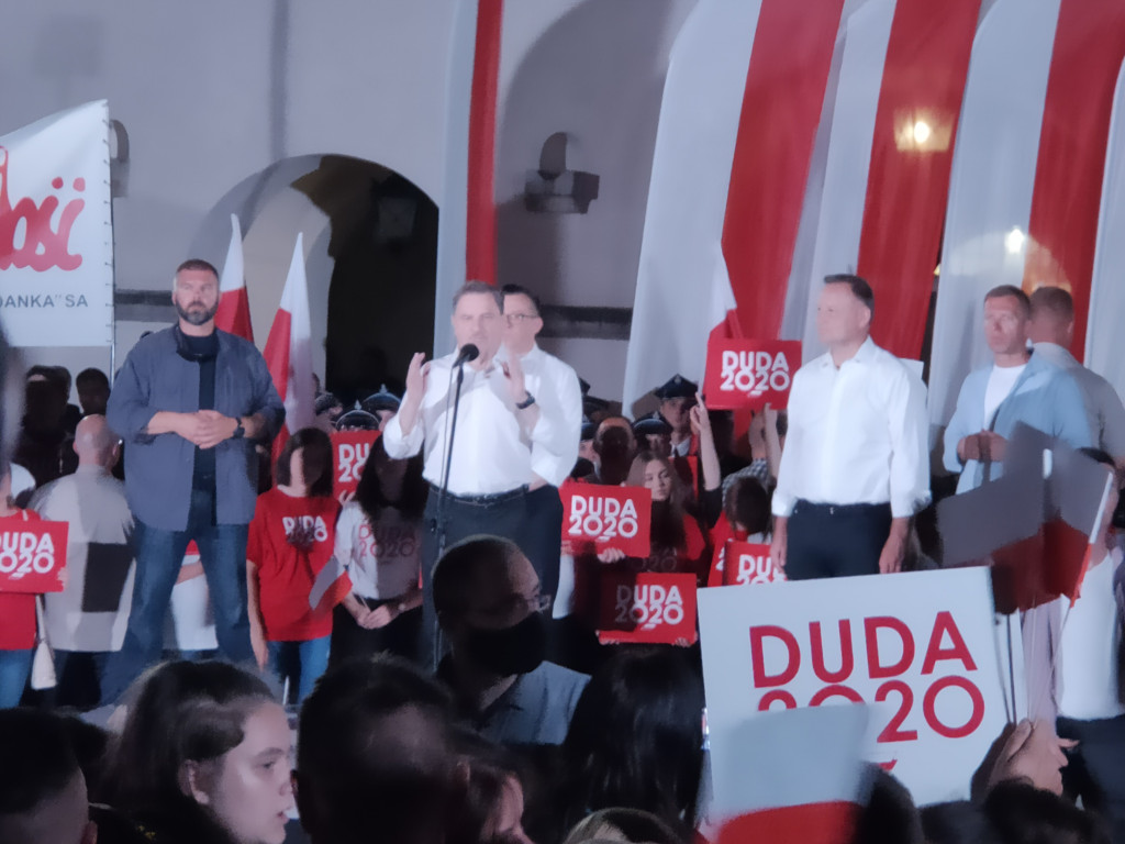 Burzliwy koniec kampanii w Zamościu! Andrzej Duda! Rafał Trzaskowski!