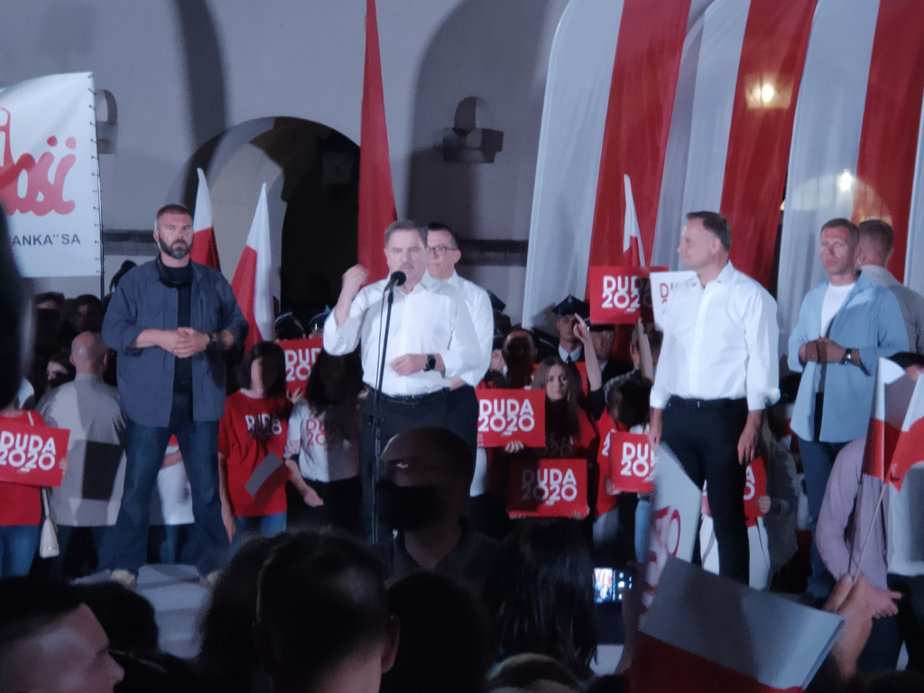 Burzliwy koniec kampanii w Zamościu! Andrzej Duda! Rafał Trzaskowski!