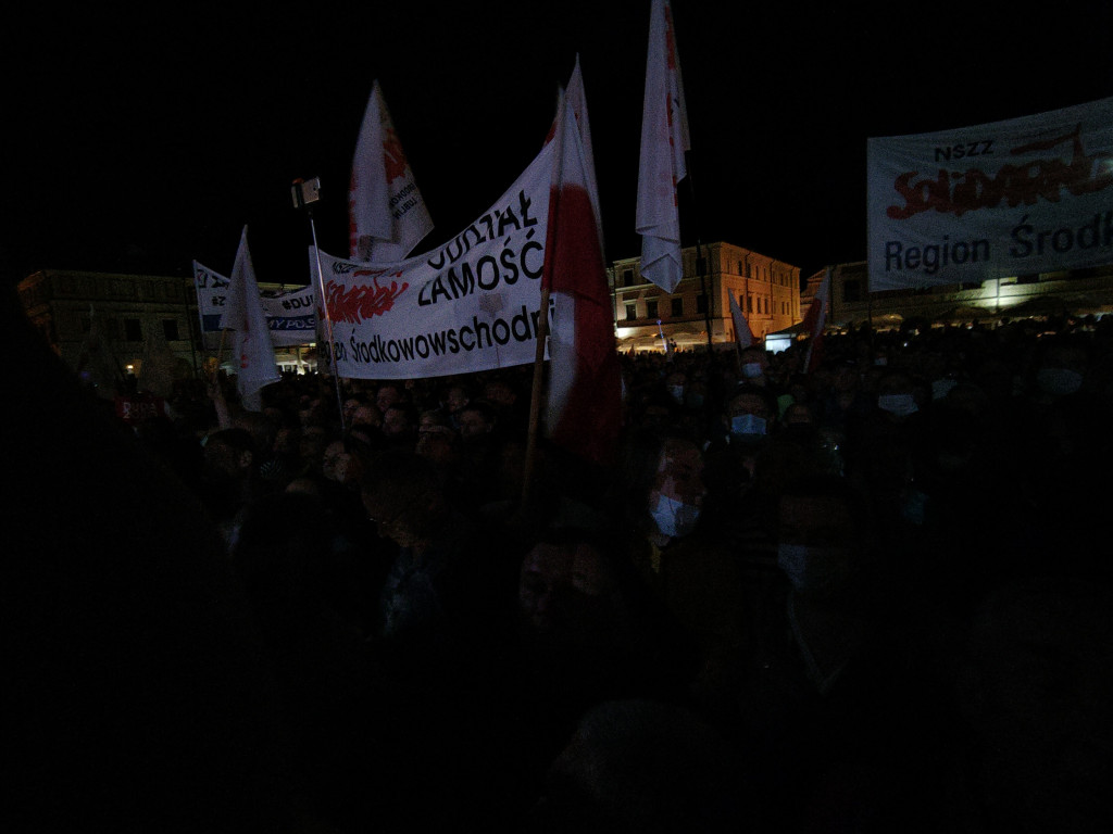 Burzliwy koniec kampanii w Zamościu! Andrzej Duda! Rafał Trzaskowski!