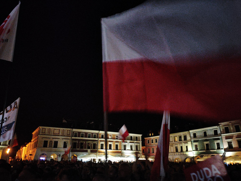Burzliwy koniec kampanii w Zamościu! Andrzej Duda! Rafał Trzaskowski!