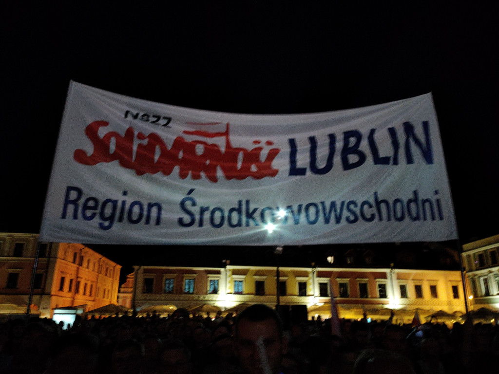 Burzliwy koniec kampanii w Zamościu! Andrzej Duda! Rafał Trzaskowski!