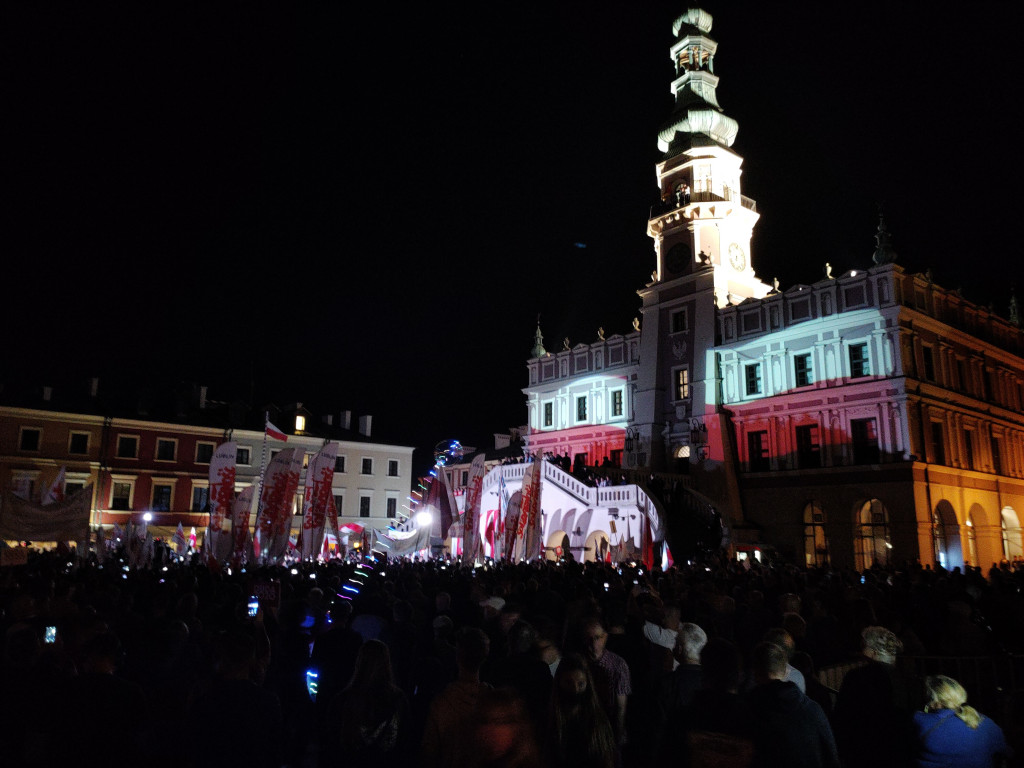 Burzliwy koniec kampanii w Zamościu! Andrzej Duda! Rafał Trzaskowski!