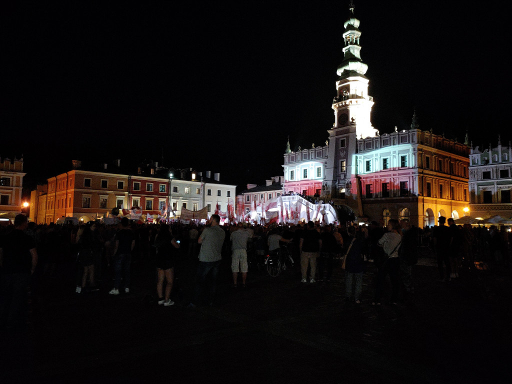 Burzliwy koniec kampanii w Zamościu! Andrzej Duda! Rafał Trzaskowski!