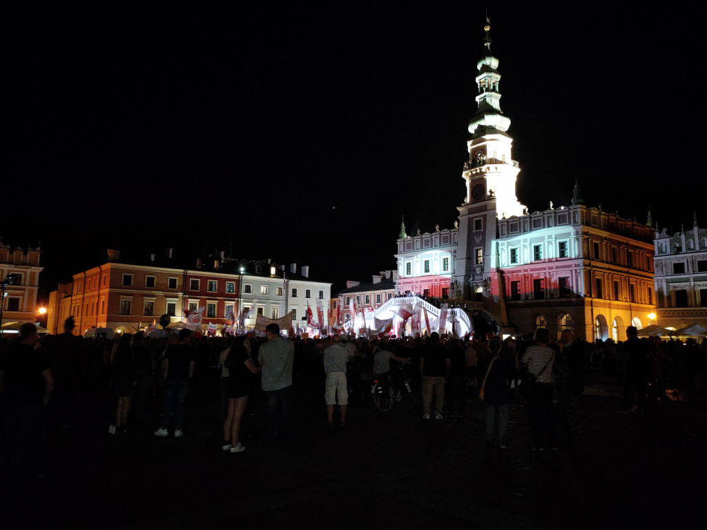 Burzliwy koniec kampanii w Zamościu! Andrzej Duda! Rafał Trzaskowski!