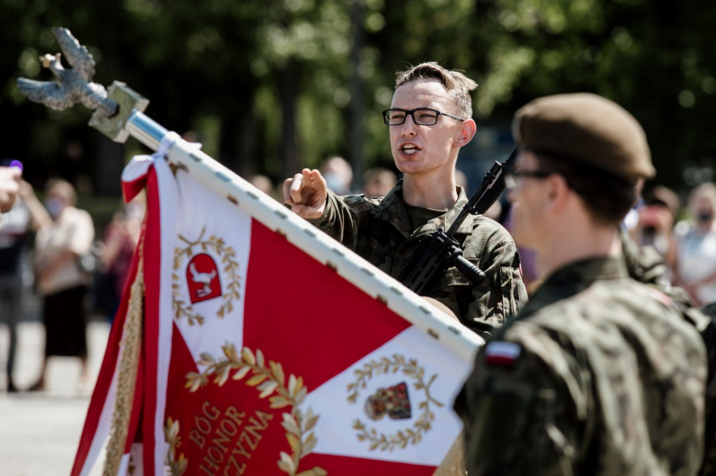 Przysięga Terytorialsów w Lublinie