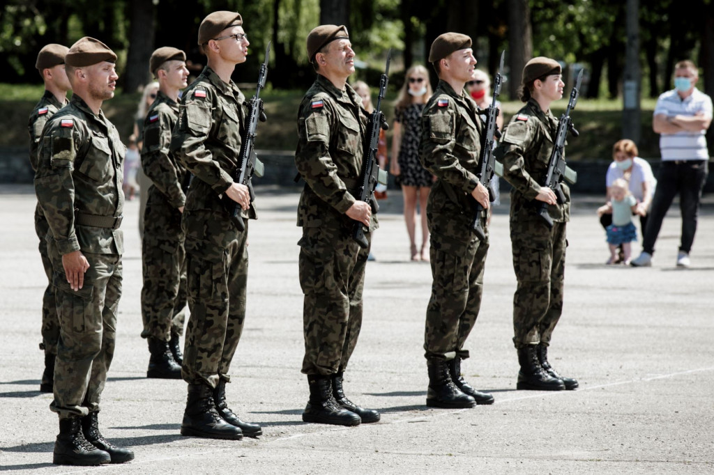 Przysięga Terytorialsów w Lublinie