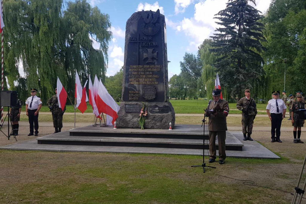 Zamość uczcił 76. rocznicę Powstania Warszawskiego