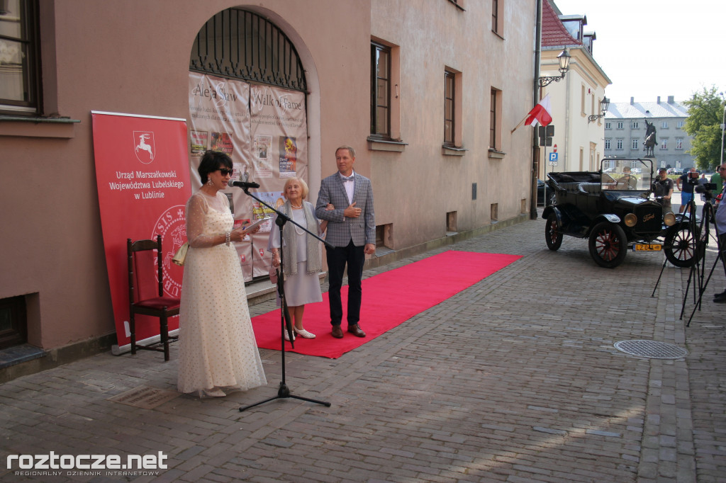 Maria Sarnik-Konieczna w Zamojskiej Alei Sław