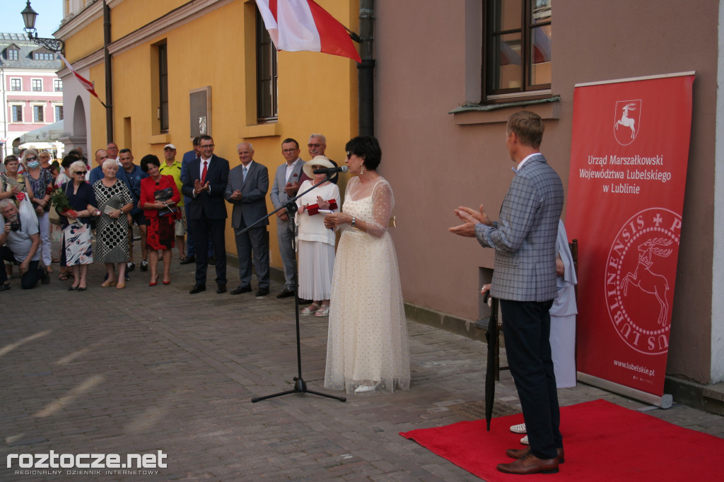 Maria Sarnik-Konieczna w Zamojskiej Alei Sław