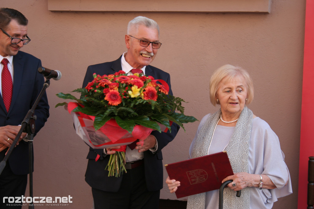 Maria Sarnik-Konieczna w Zamojskiej Alei Sław