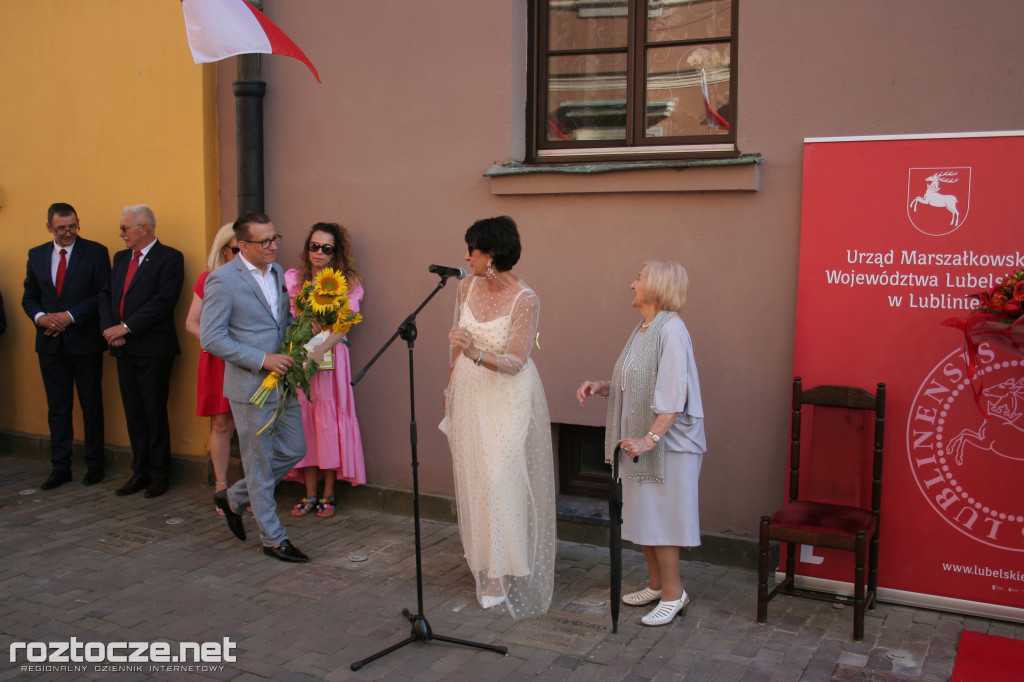 Maria Sarnik-Konieczna w Zamojskiej Alei Sław