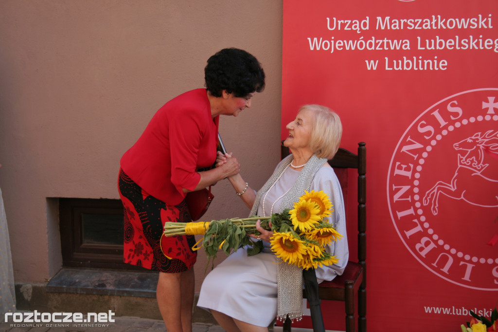 Maria Sarnik-Konieczna w Zamojskiej Alei Sław