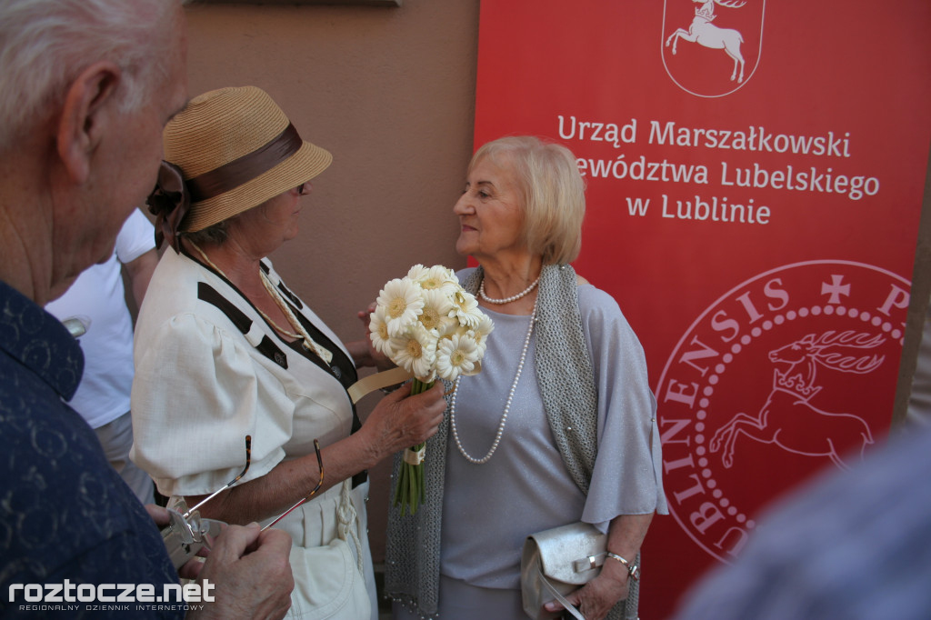 Maria Sarnik-Konieczna w Zamojskiej Alei Sław