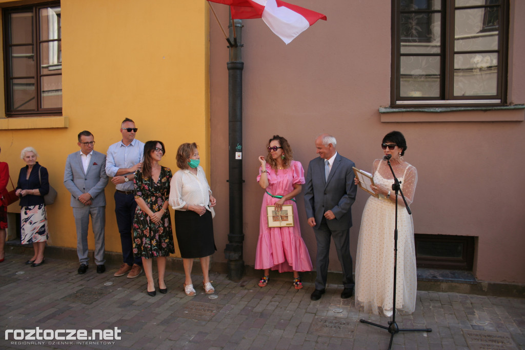 Maria Sarnik-Konieczna w Zamojskiej Alei Sław