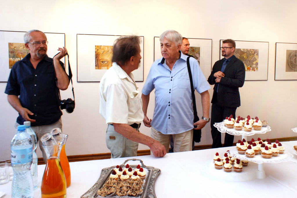 Obrazy o wierszach w BWA Galerii Zamojskiej