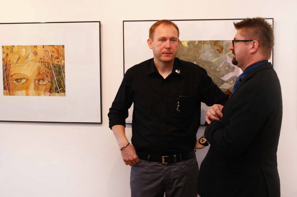 Obrazy o wierszach w BWA Galerii Zamojskiej