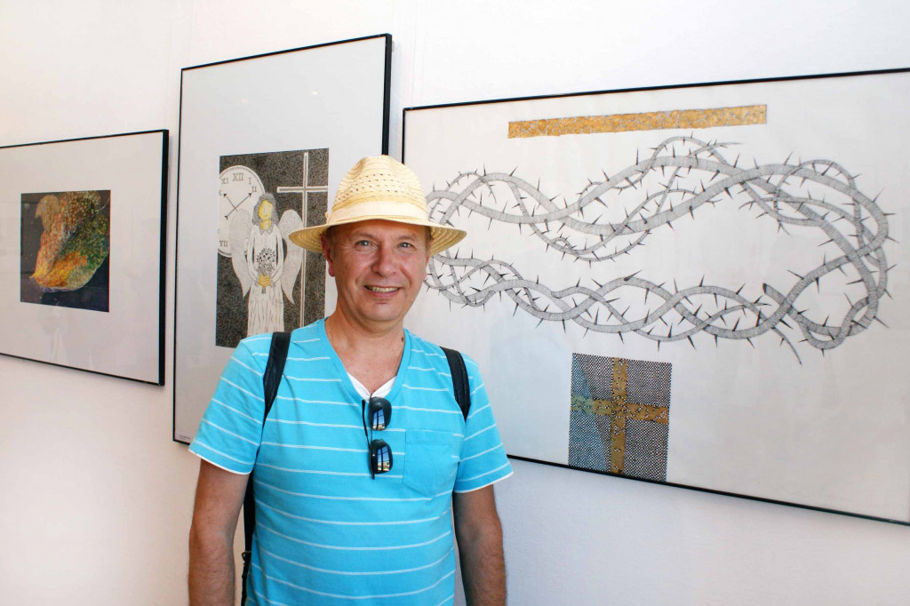 Obrazy o wierszach w BWA Galerii Zamojskiej