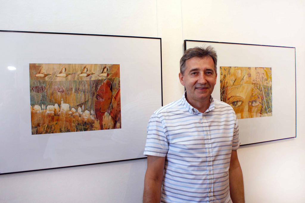 Obrazy o wierszach w BWA Galerii Zamojskiej