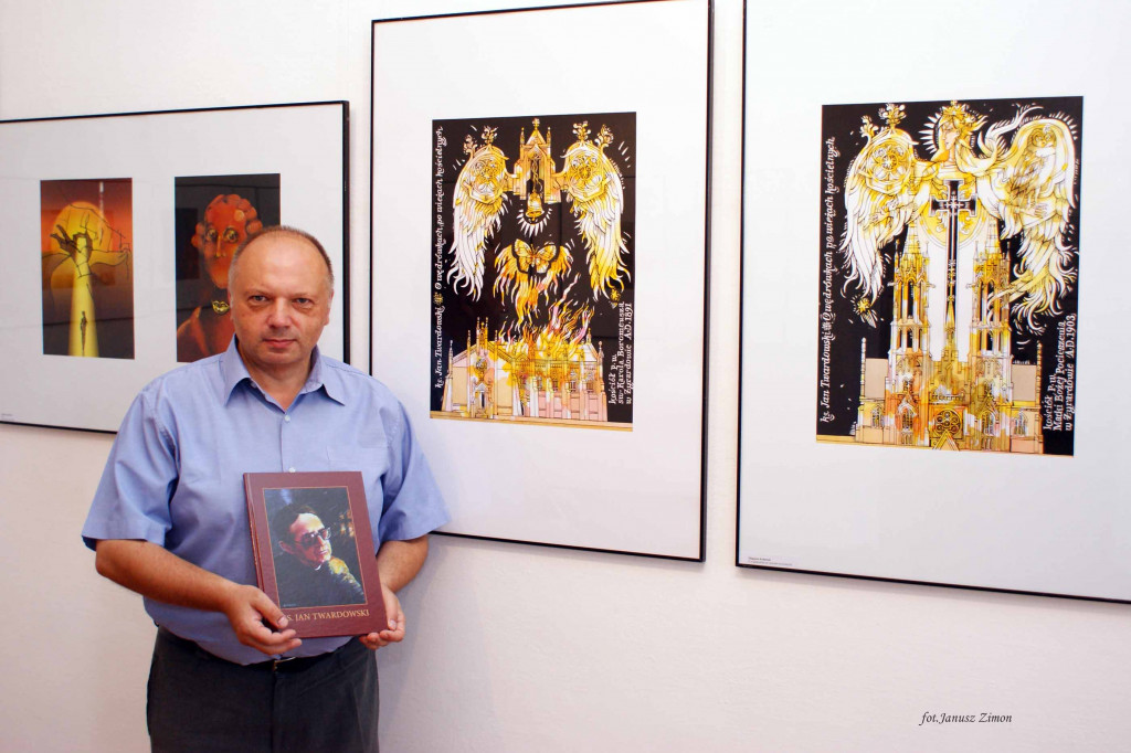 Obrazy o wierszach w BWA Galerii Zamojskiej