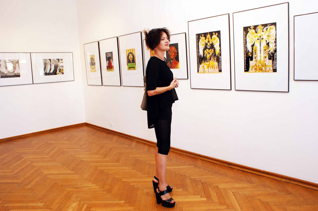 Obrazy o wierszach w BWA Galerii Zamojskiej