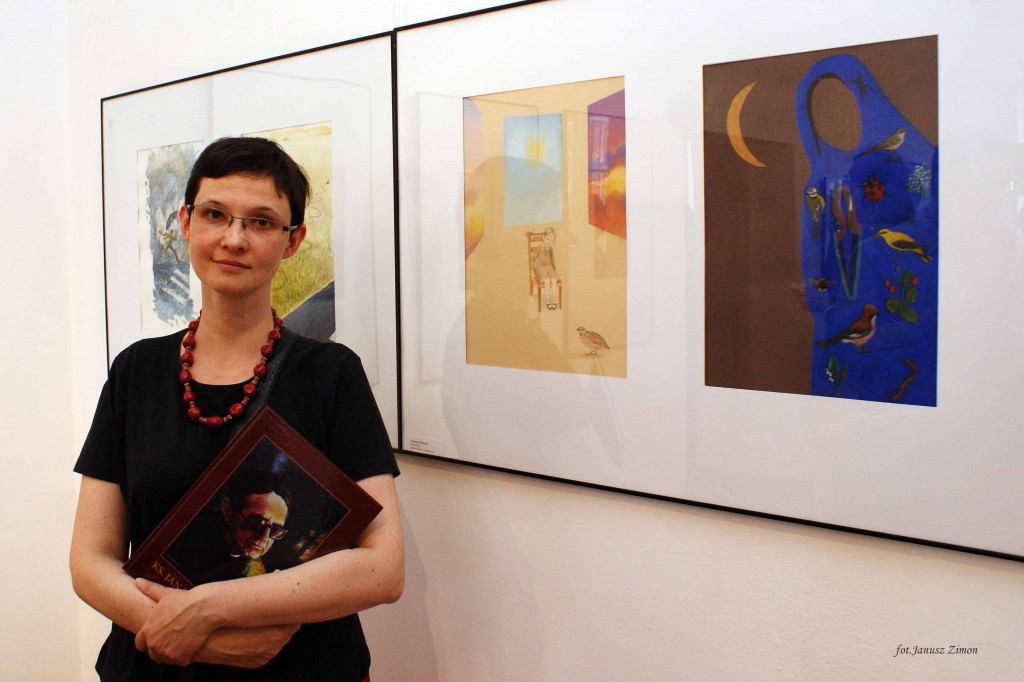 Obrazy o wierszach w BWA Galerii Zamojskiej