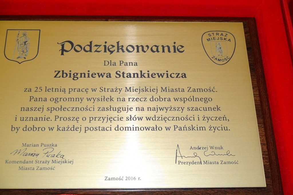 Straż Miejska ma już 25 lat - fotorelacja
