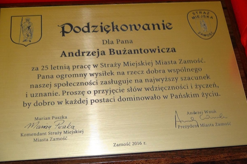 Straż Miejska ma już 25 lat - fotorelacja