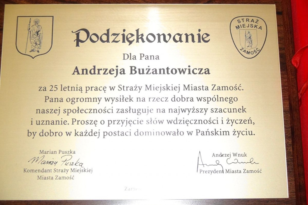 Straż Miejska ma już 25 lat - fotorelacja