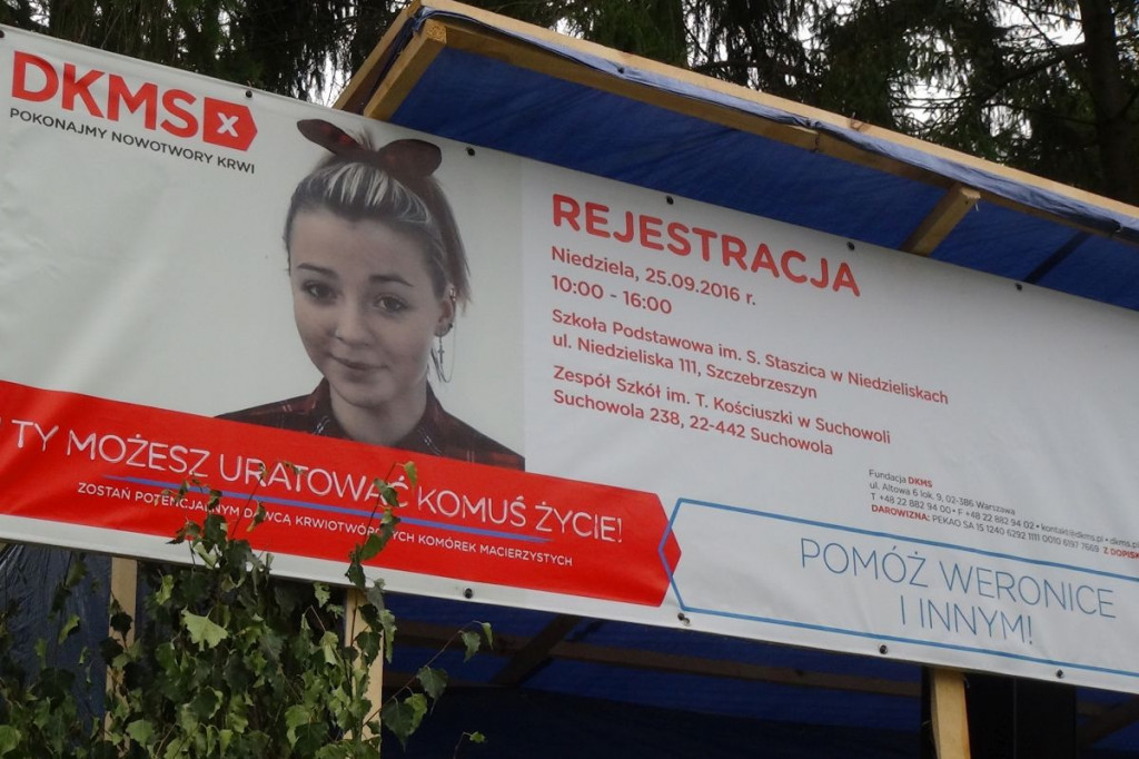 Zrobili hałas dla Weroniki
