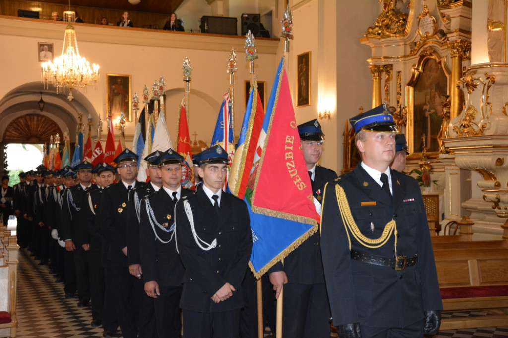 Strażacy pielgrzymowali do Krasnobrodu