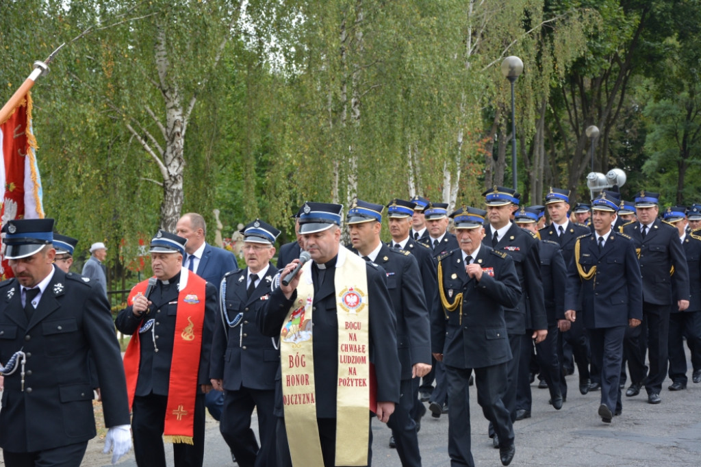 Strażacy pielgrzymowali do Krasnobrodu