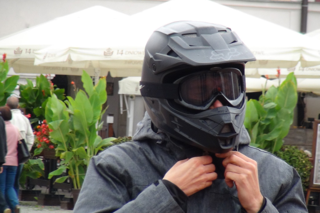 Motocykliści na Rynku Wielkim
