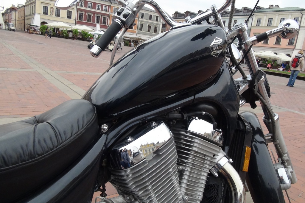 Motocykliści na Rynku Wielkim