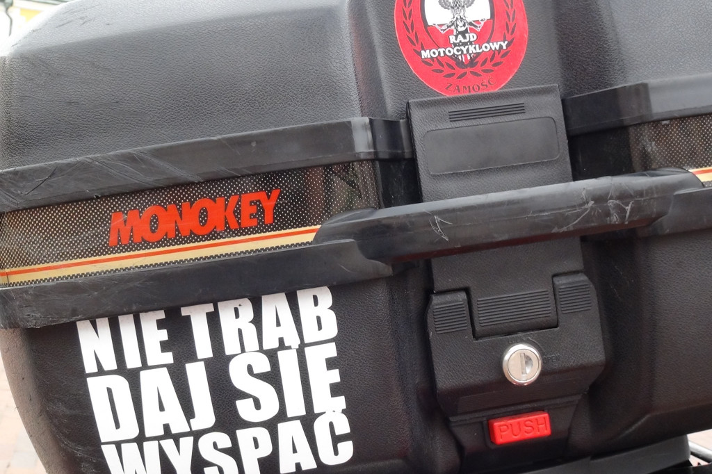 Motocykliści na Rynku Wielkim