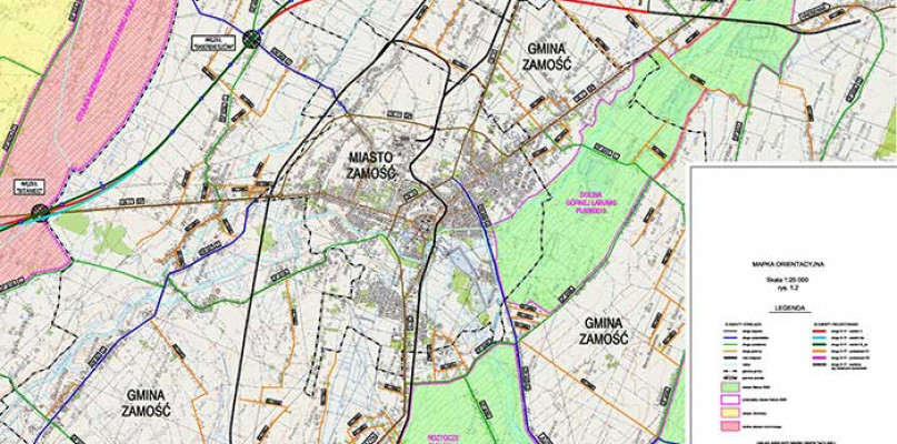 Warianty S17 od Piask do Hrebennego