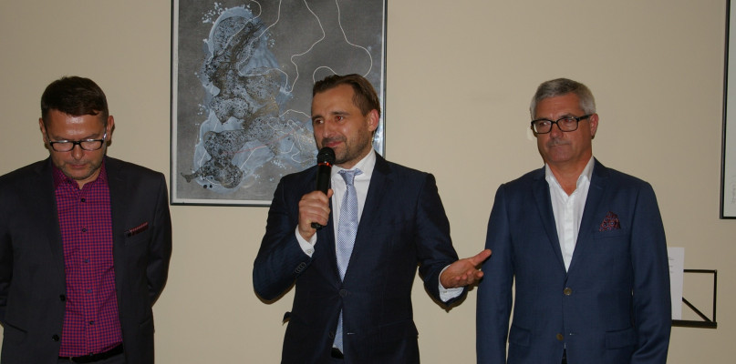 Wojciech Sternik, Adam Byra i Dariusz Rymarz otwierają Arte Hotel, fot. MLC