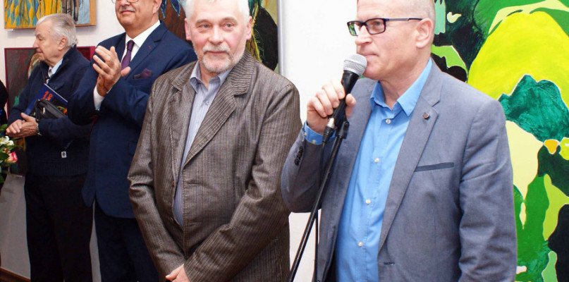 Wernisaż wystawy Henryka Szkutnika, w Bwa Galerii Zamojskiej, fot Janusz Zimon