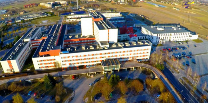 Szpital papieski z lotu ptaka, fot. Archiwum Szpitala