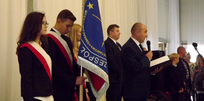 Rozpoczęcie roku szkolnego 2017/2018 w Zespole Szkół Społecznych im. Unii Europejskiej w Zamościu, foto: Oliwia Bojar