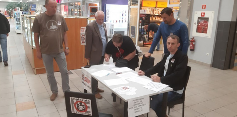 fot. Facebook - Nie dla spalarni śmieci w Zamościu