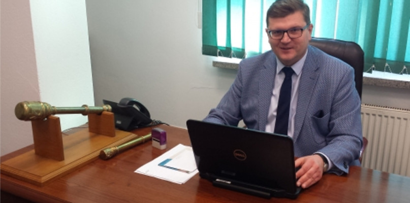 Nowy Rektor WSZiA w Zamościu - dr n. med. Rafał Sapuła